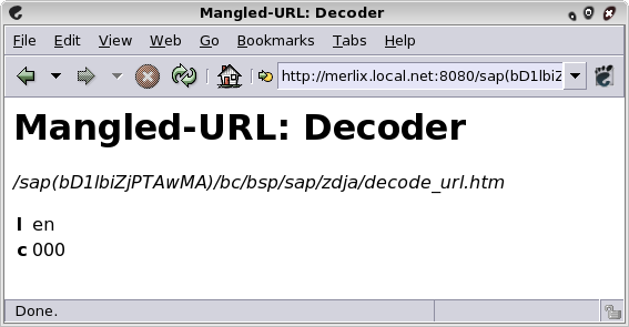 screenshot of decode_url in a browser