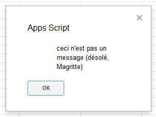 message box