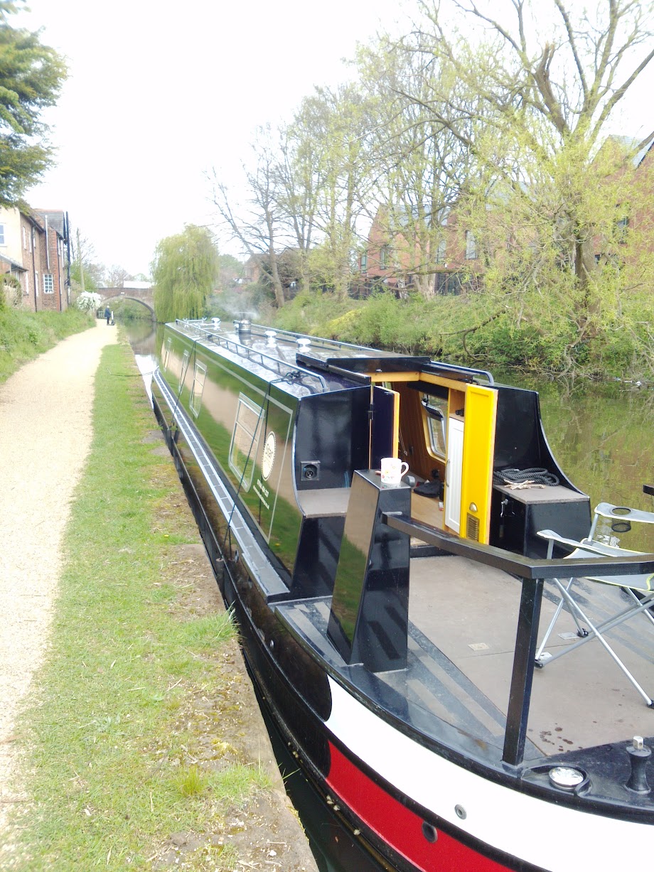 Queenie on the Bridgewater Canal