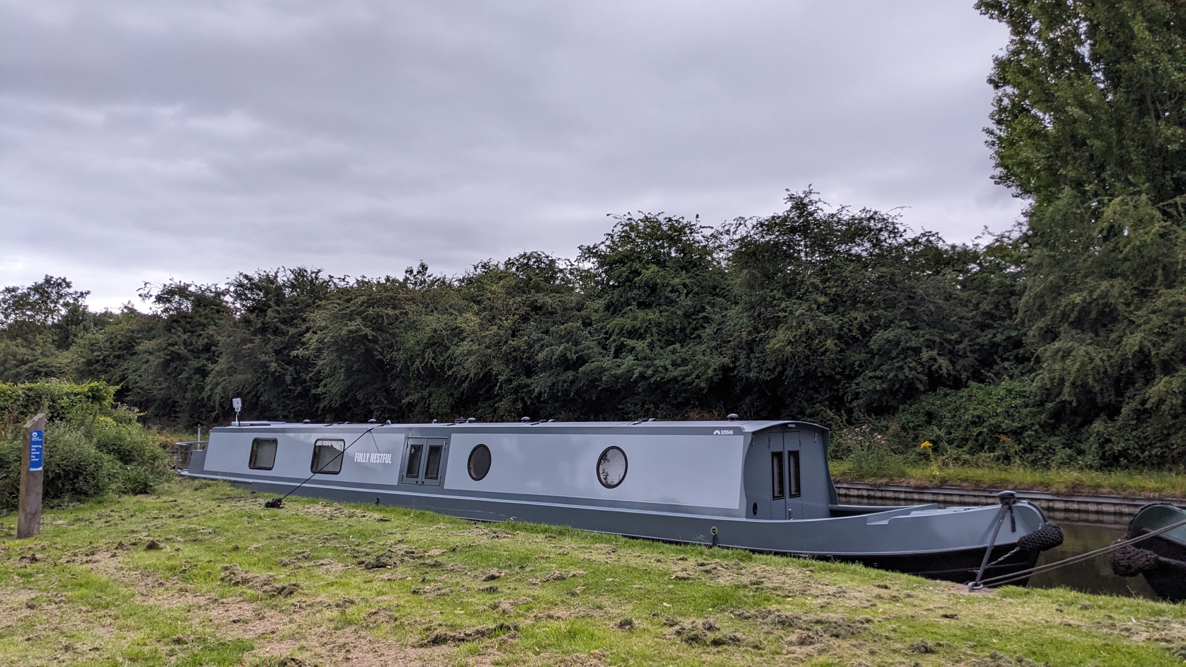 Moored at Shobnall Fields