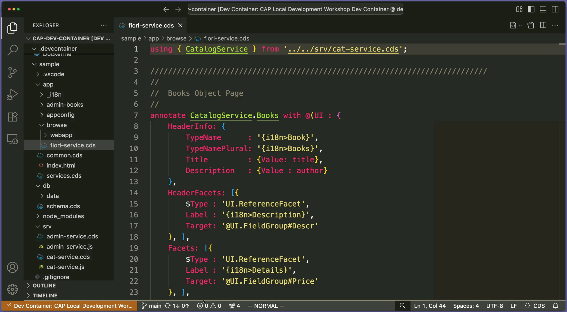 navigation in VS Code