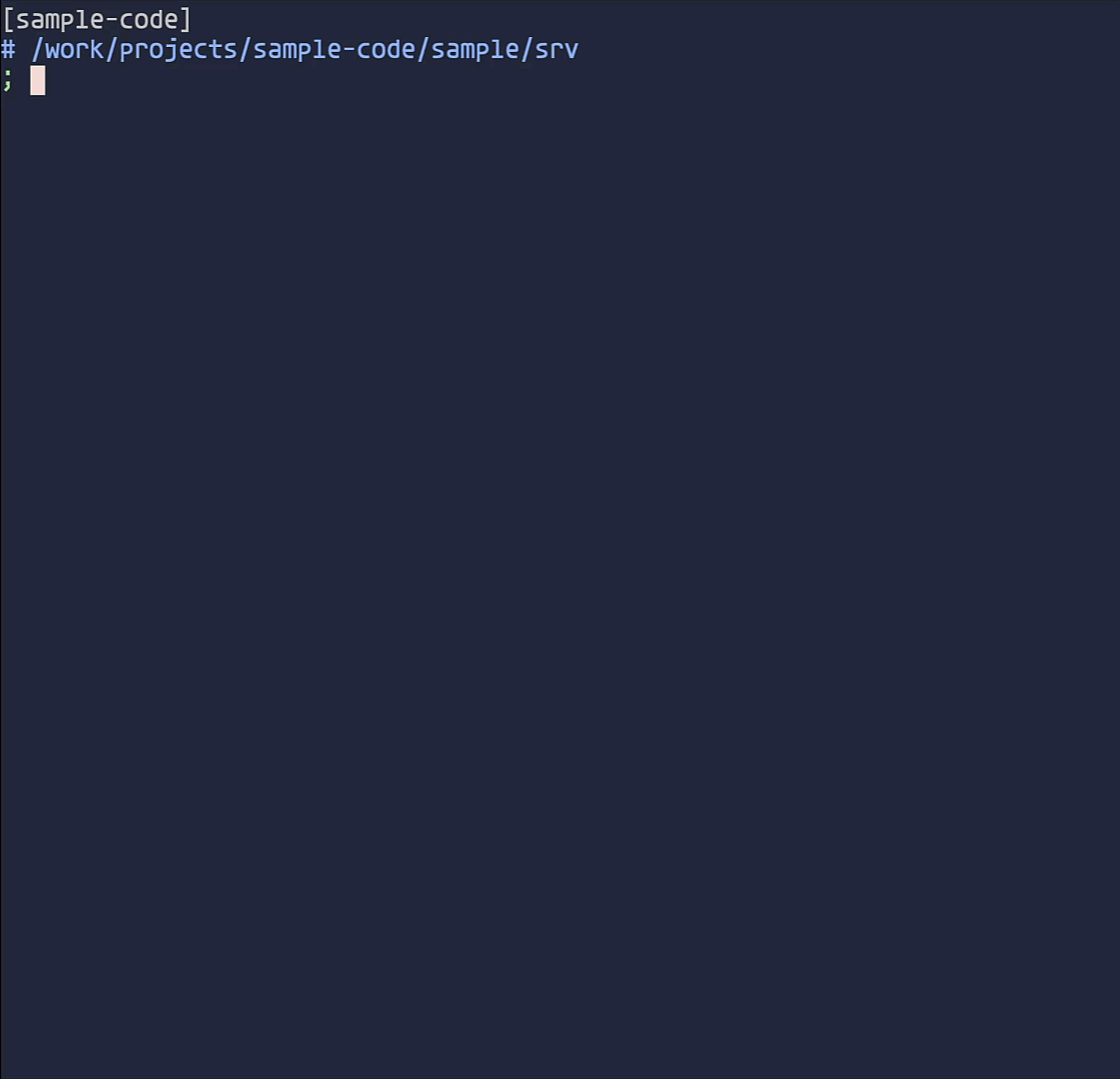 animated demonstration of formatting CDS sources with the format-cds command